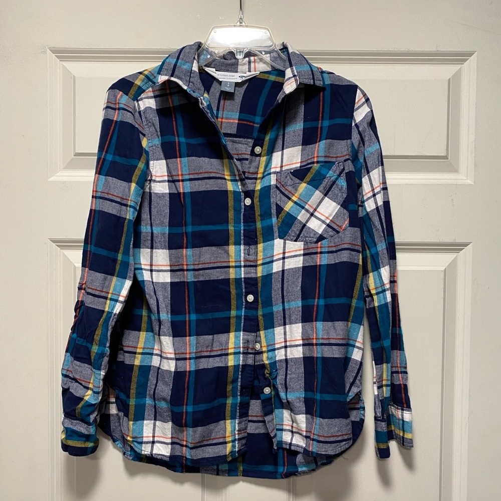 Old navy flannel shirt size S